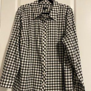 Talbots Button Down Shirt with shimmer